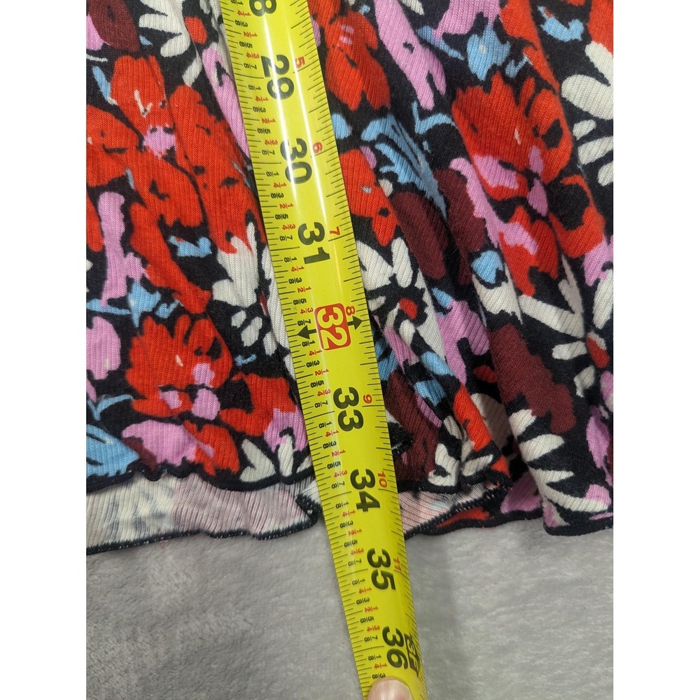 Free People Dress Womens XS Multicolor Mini Floral Key To Your Heart Boho - Picture 7 of 11